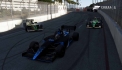 The Vapester and nSmokez420 tangle ahead of 2nd place BCKracer71 on lap 23.