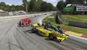 3rd place BCKracer71 tries a banzai move to the inside of xA7XNiGHTMAREx in Turn 5 of the opening lap.