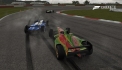 GRD 4 3L gets into the right-rear of BCKracer71 while attempting to pass for second place.